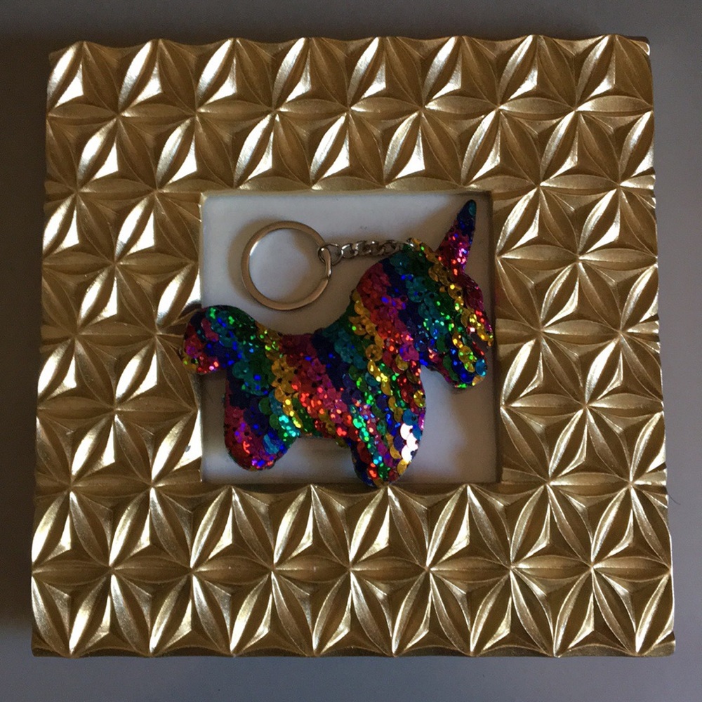 5/$25 RAINBOW UNICORN KEYCHAIN